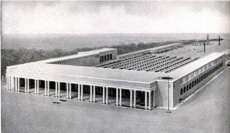 Mazzoniho návrh stanice Termini